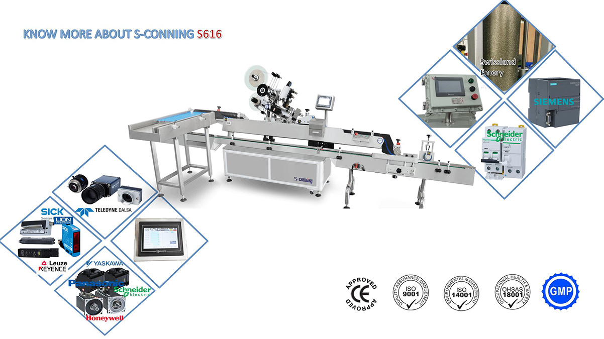 Horizontal Labeling machine