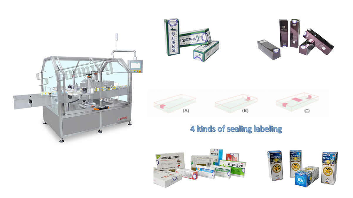 beer can labeling machine