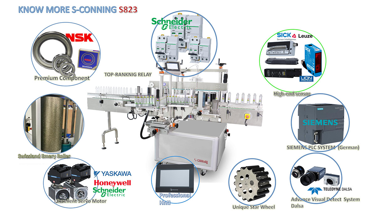 conveyor label applicator